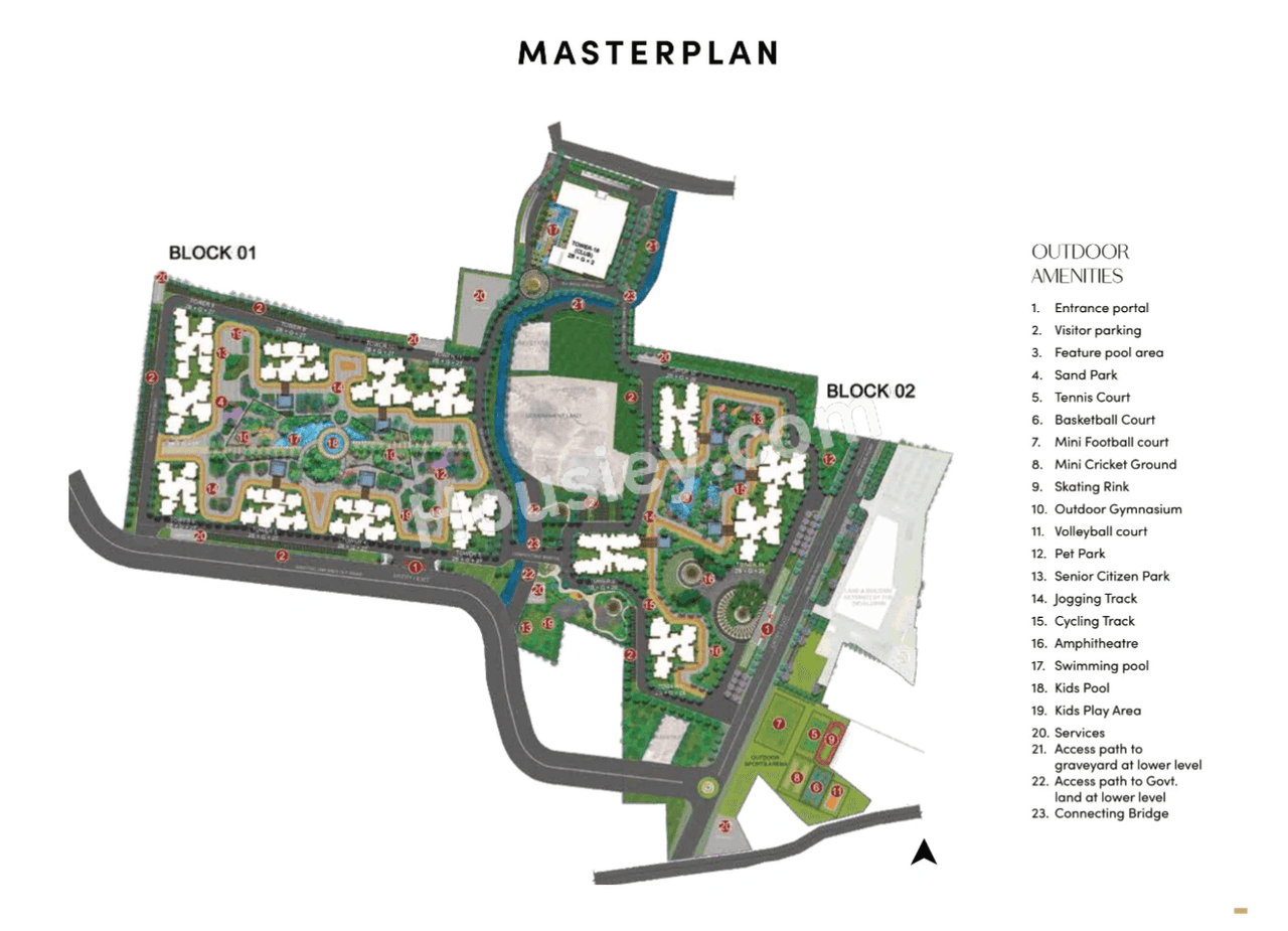 Prestige Southern Star Floor plan 1
