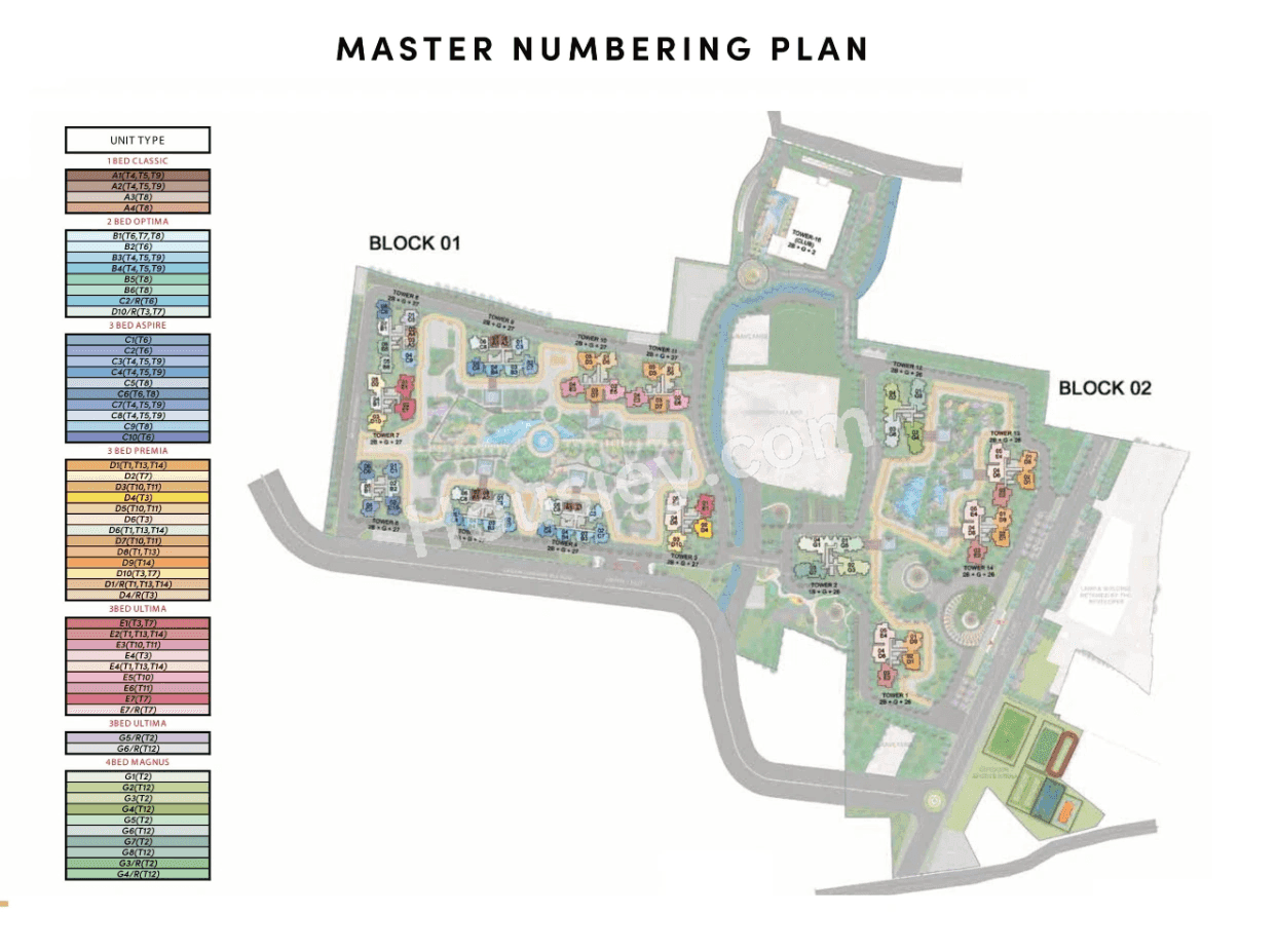 Prestige Southern Star Floor plan 2