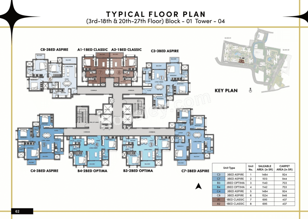 Prestige Southern Star Floor plan 2