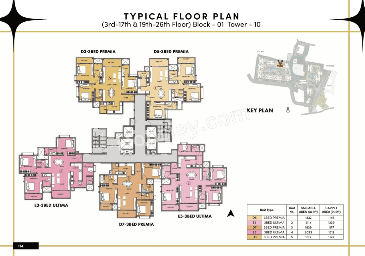 Prestige Southern Star Floor plan 8
