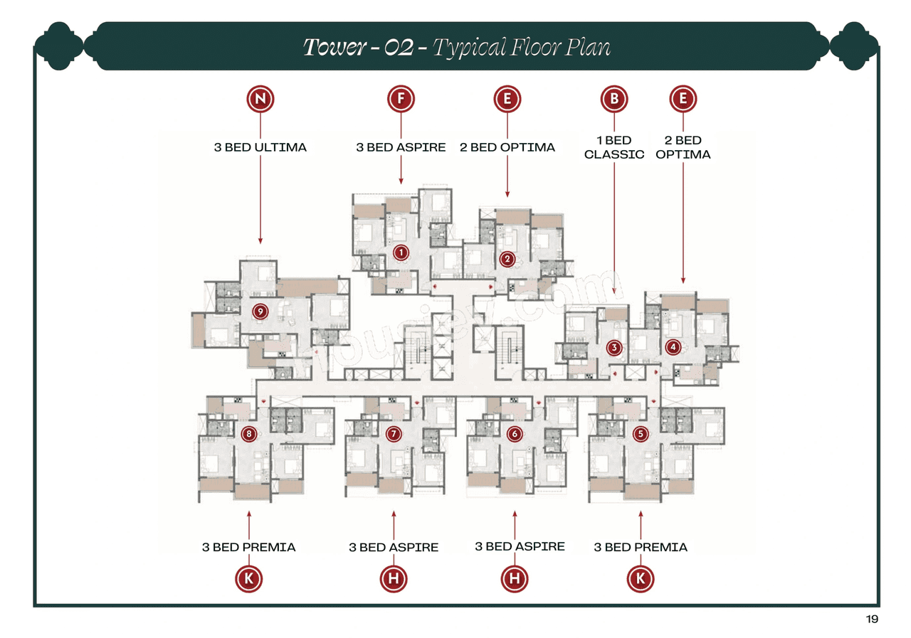 Prestige Suncrest Floor plan 4