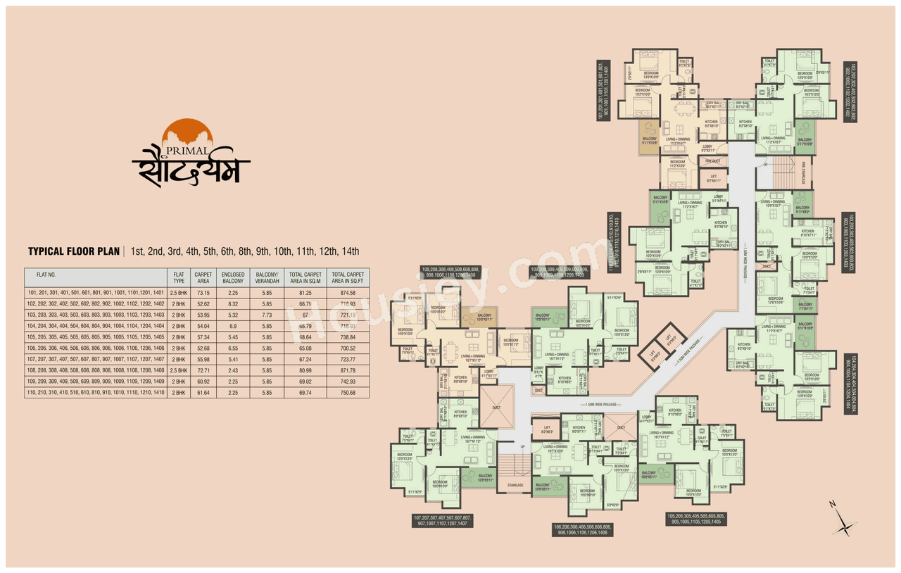 Primal Saundaryam Floor plan 1
