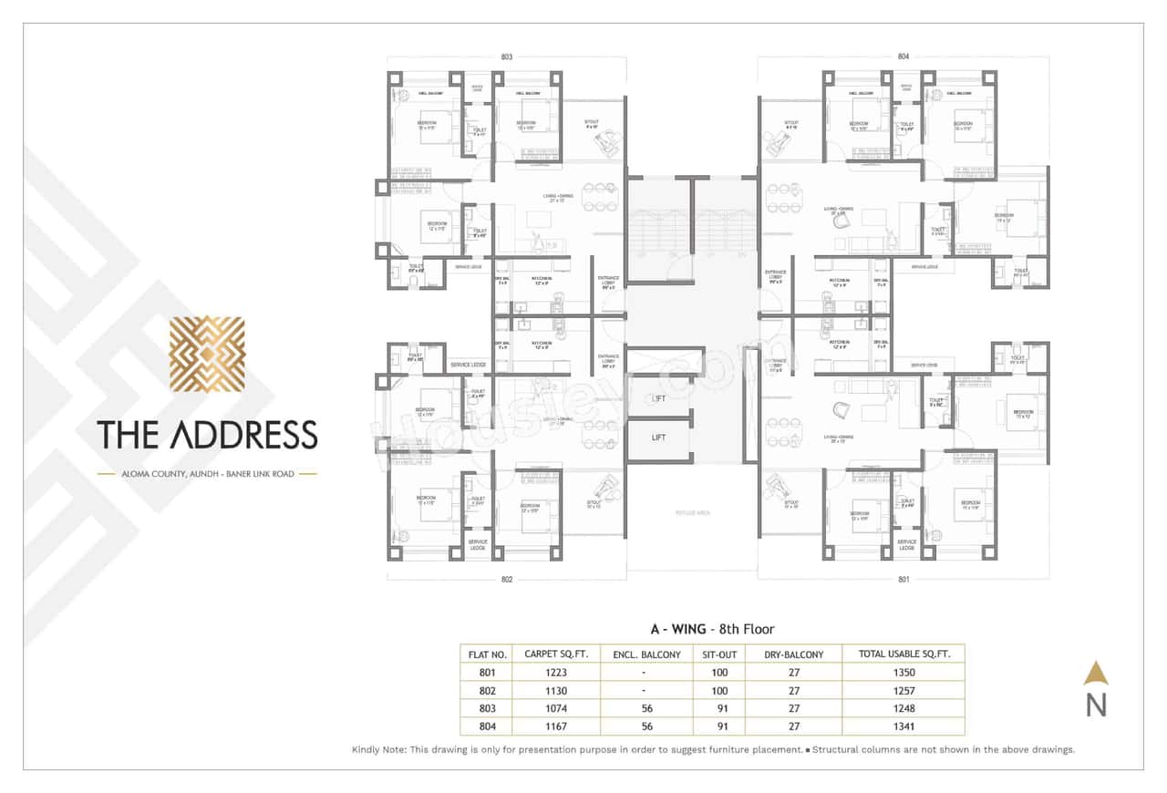Primespace The Address Floor plan 5