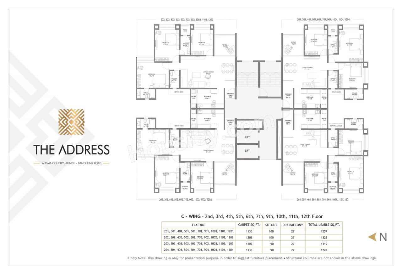 Primespace The Address Floor plan 12