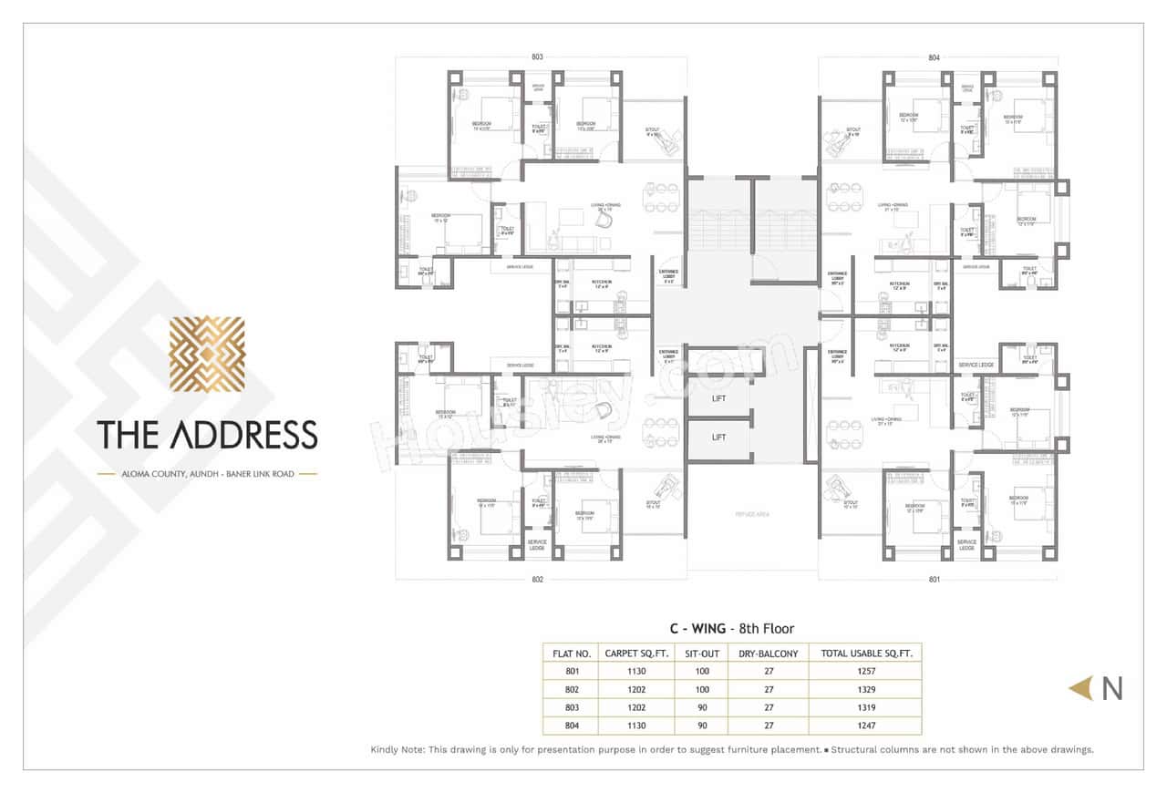 Primespace The Address Floor plan 13