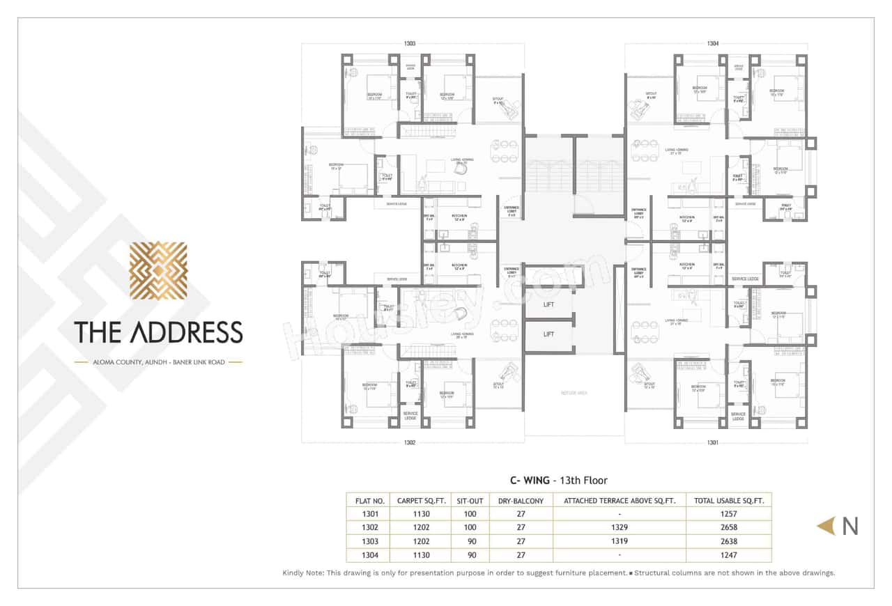 Primespace The Address Floor plan 14