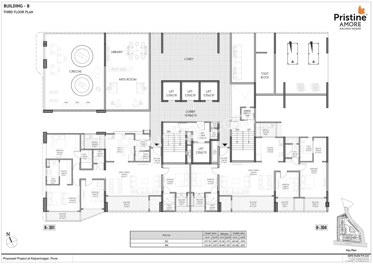 Pristine Amore Floor plan 3