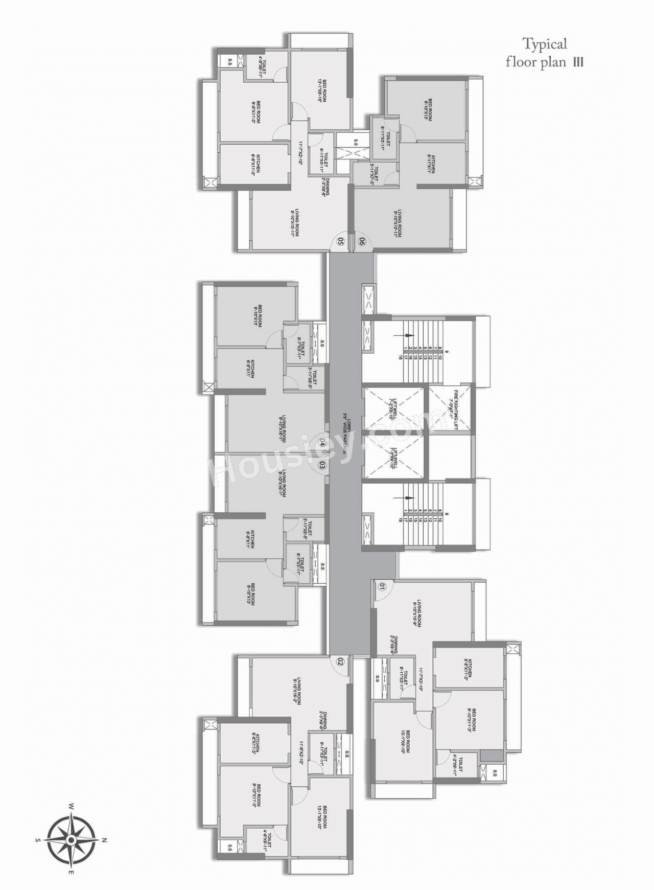 Prithvi Pride Floor plan 3