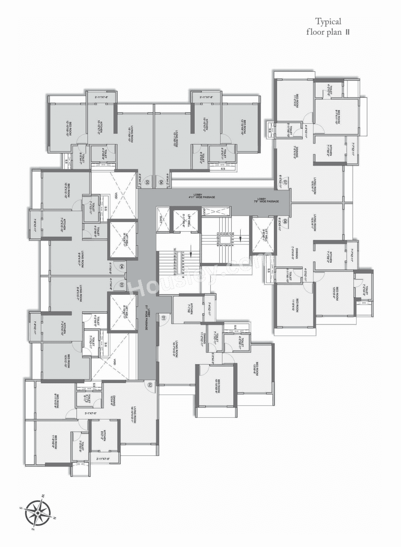Prithvi Pride Floor plan 4