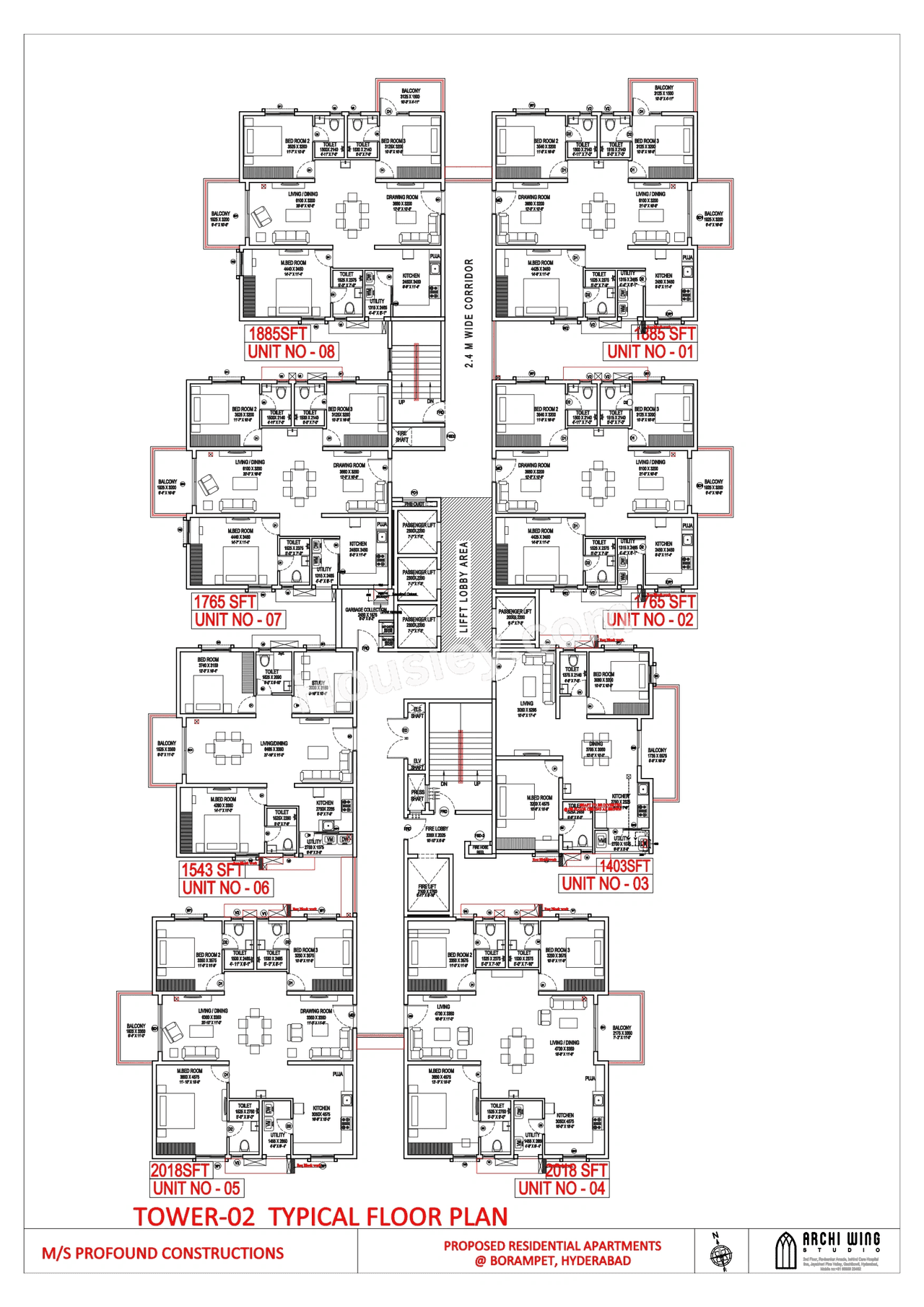 Profound Vanam Floor plan 2
