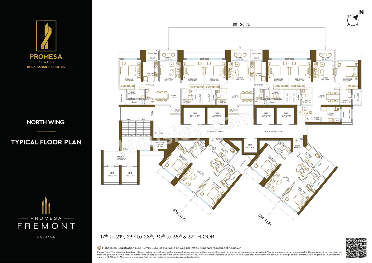 Promesa Fremont Floor plan 1