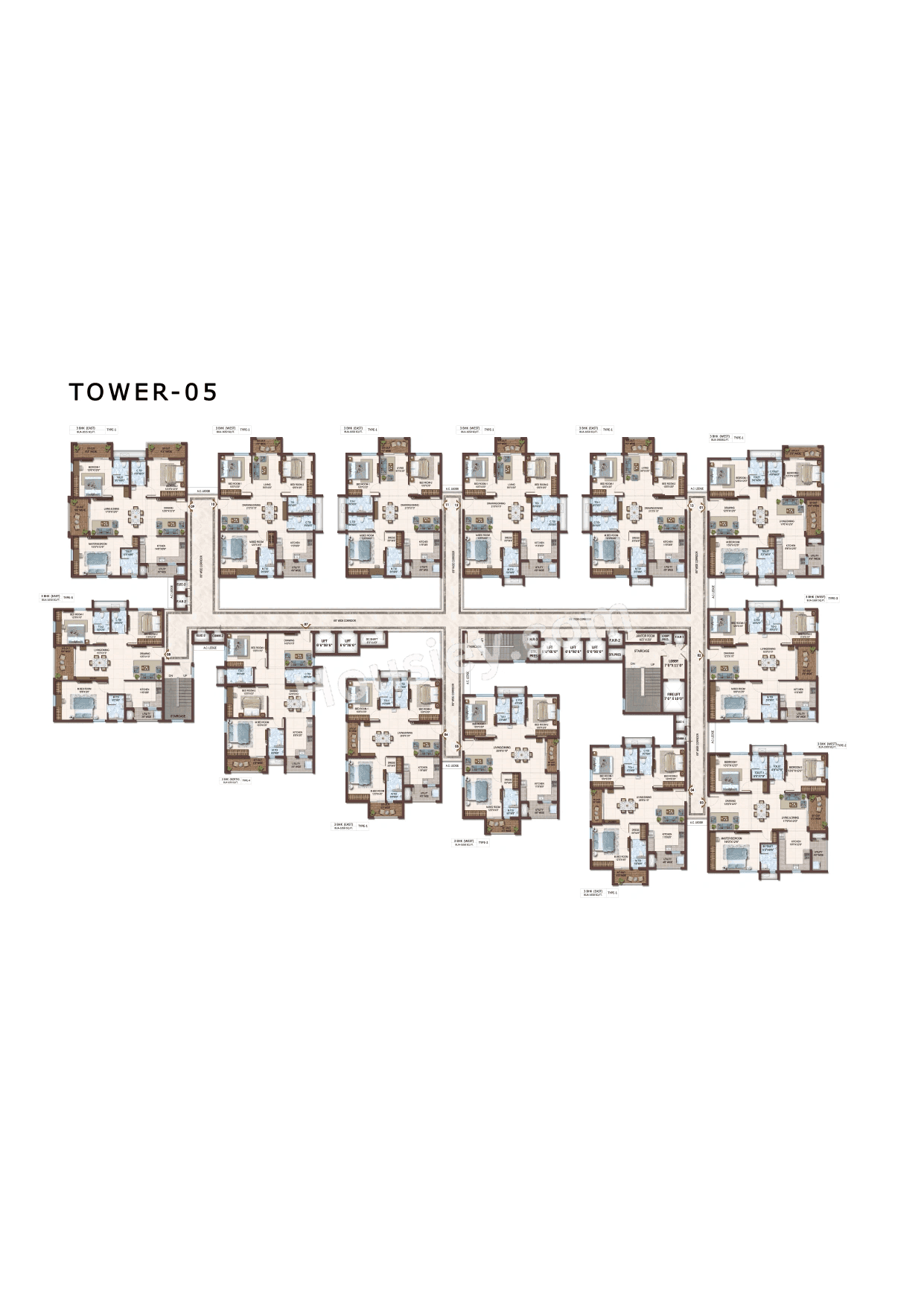 Prosperiti Homes Ekam Floor plan 5