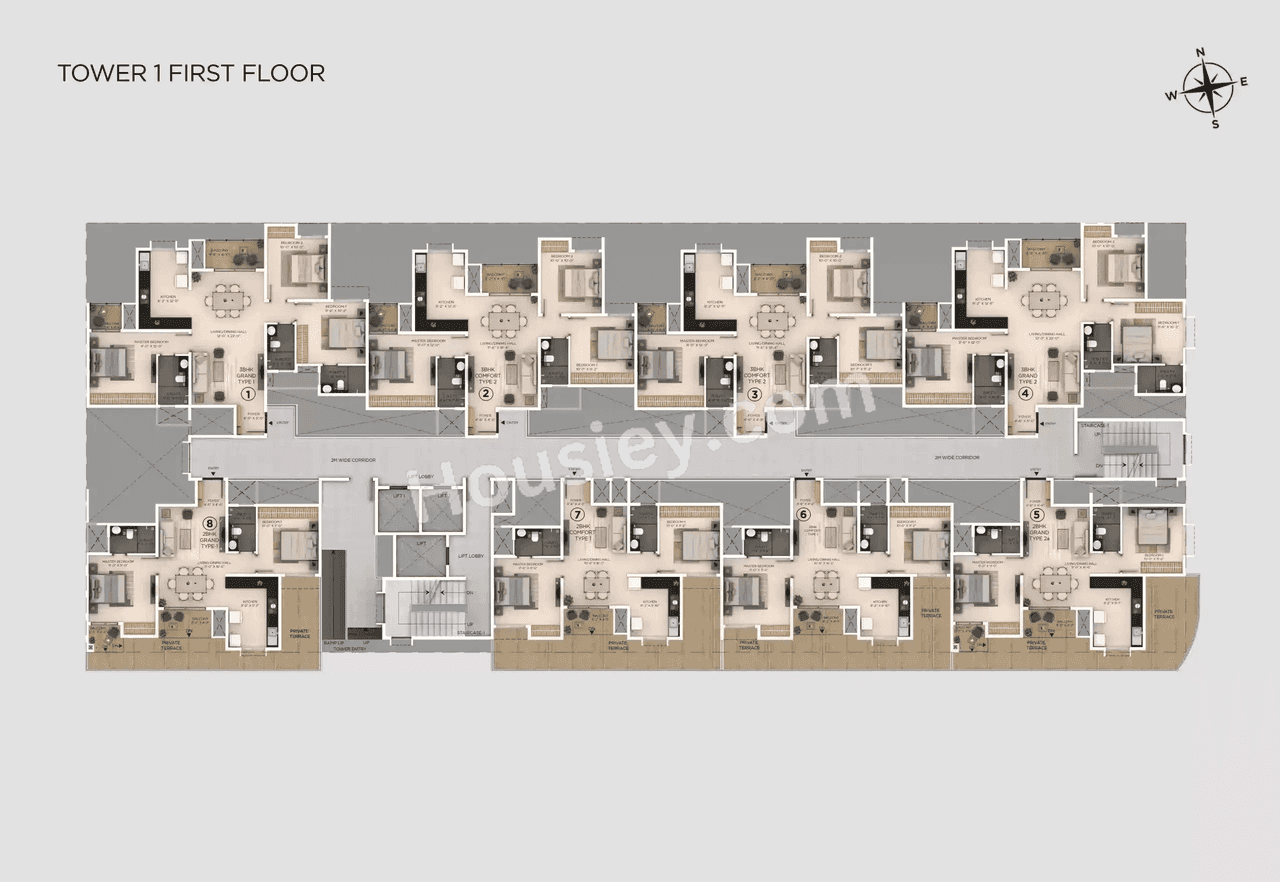 Provident Botanico Floor plan 1