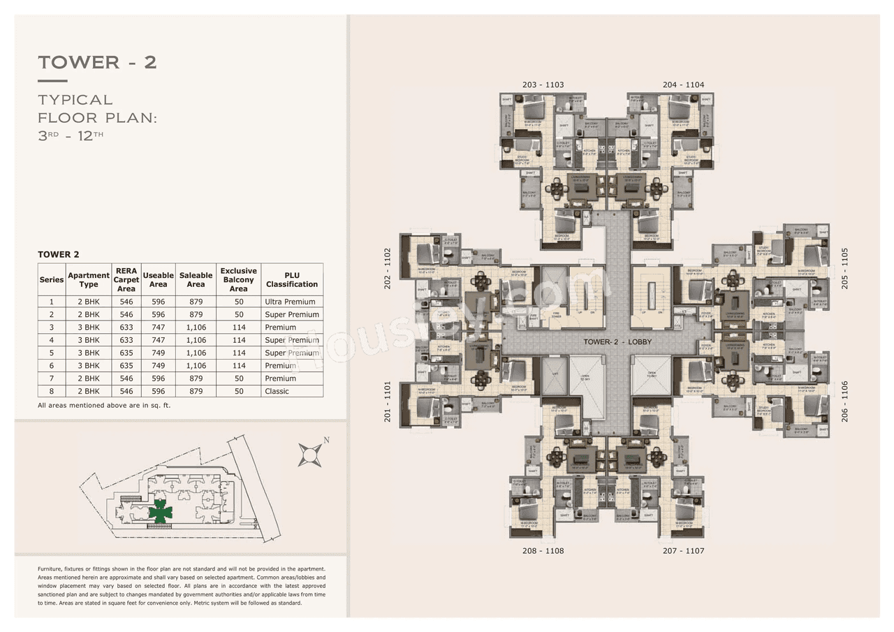 Provident Capella Floor plan 3