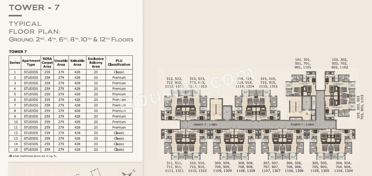 Provident Capella Floor plan 13