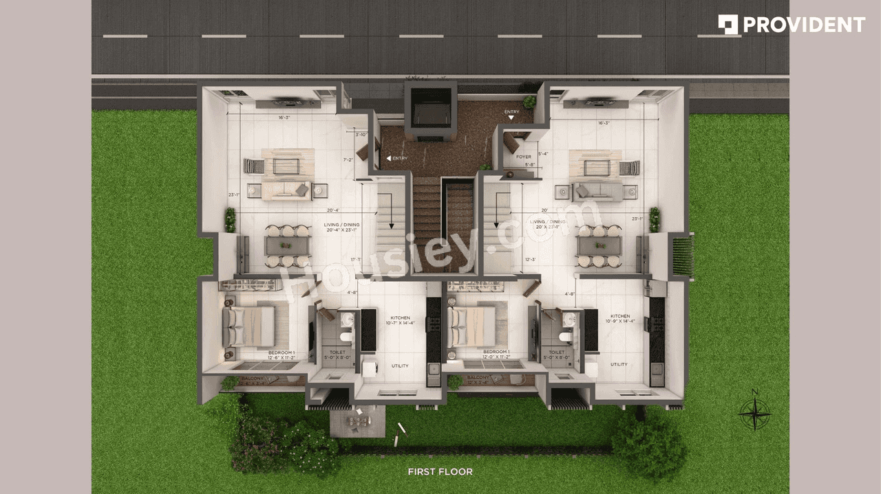 Provident Deansgate Floor plan 1