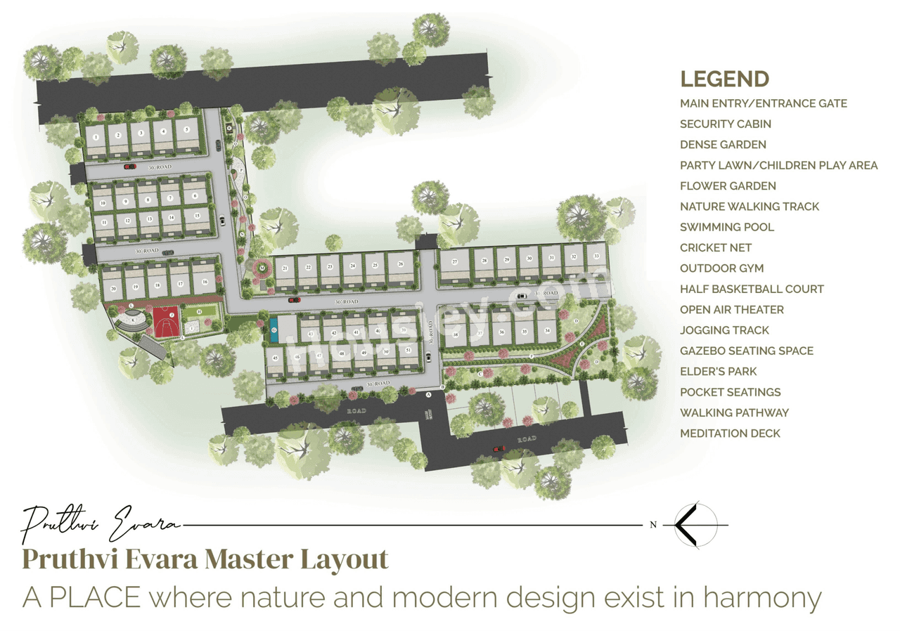Pruthvi Evara Master Plan