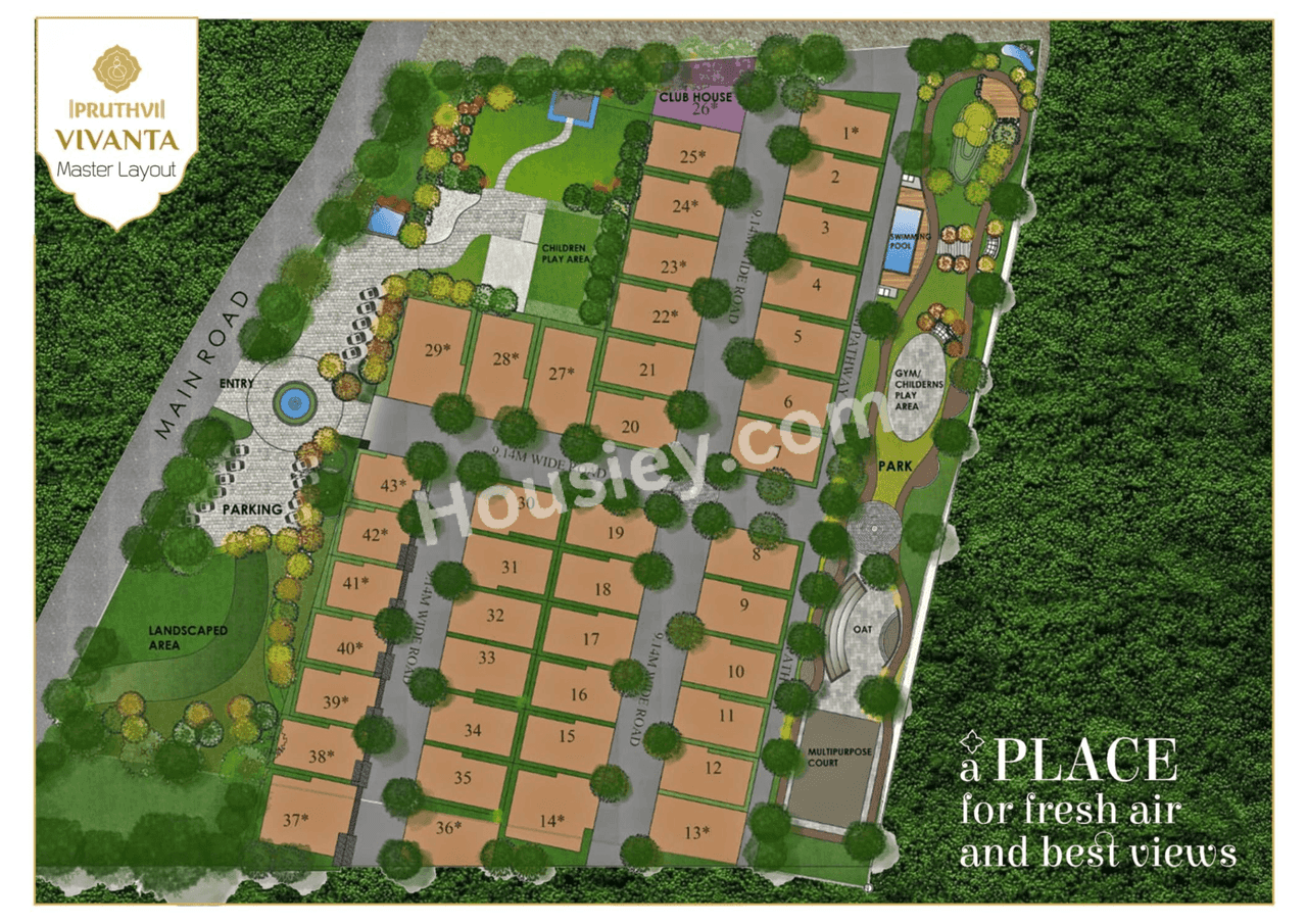Pruthvi Vivanta Floor plan 1