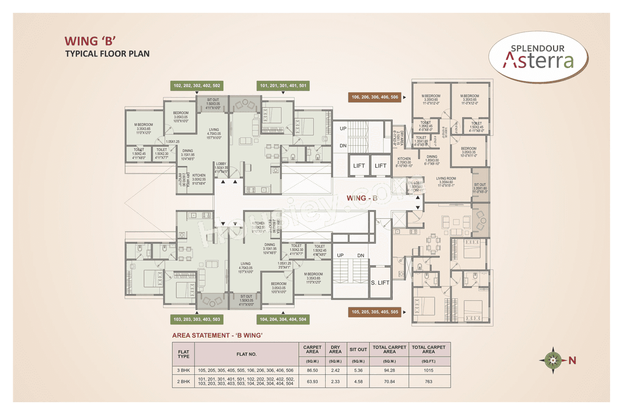 PS Splendour Asterra Floor plan 2