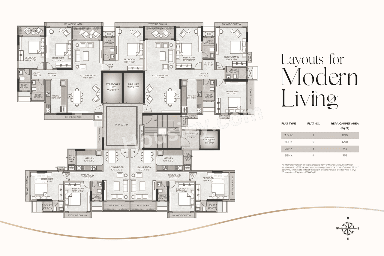PSK Altair 77 Floor plan 1