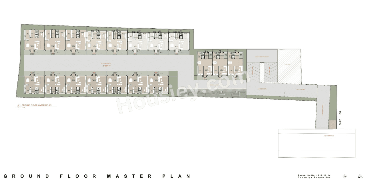 Punamiya Row Villa 18 Floor plan 2