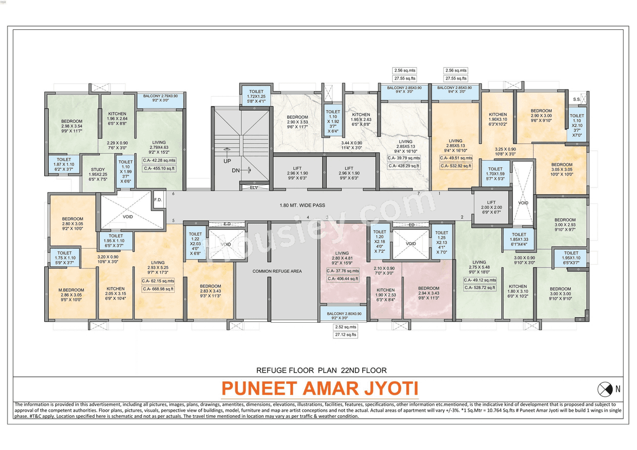 Puneet Amarjyoti Floor plan 2