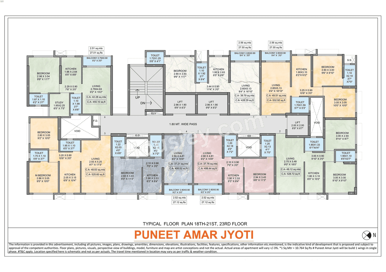 Puneet Amarjyoti Floor plan 4