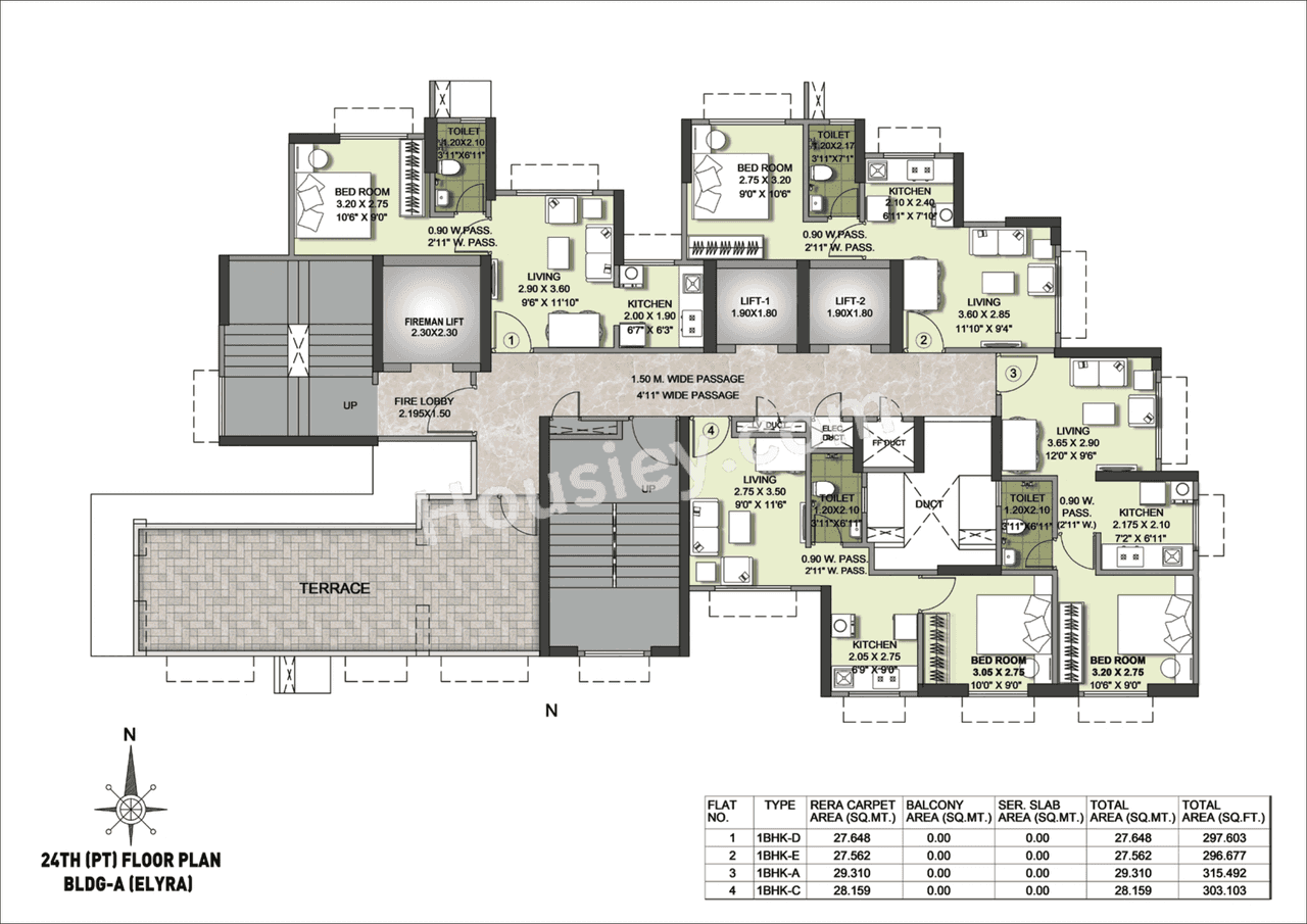 Puraniks Premier Floor plan 2