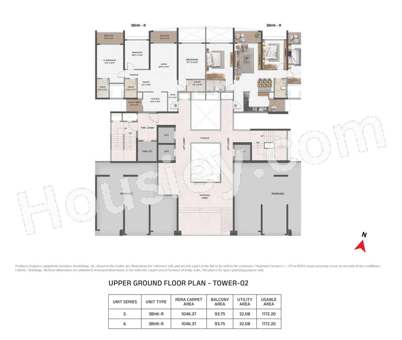 Purva Atmosphere Keshav Nagar Floor plan 2