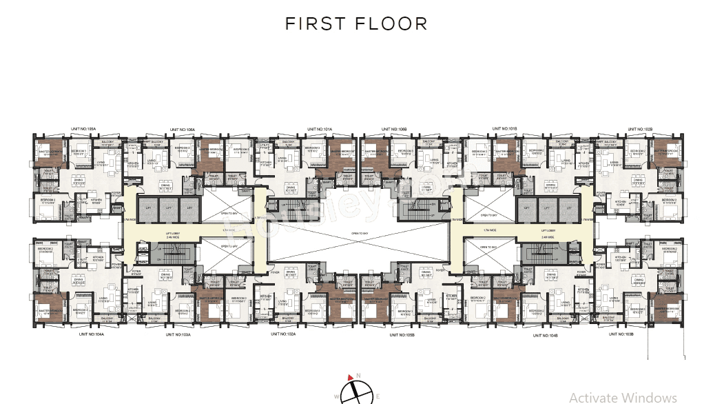 Purva Atmosphere Floor plan 2
