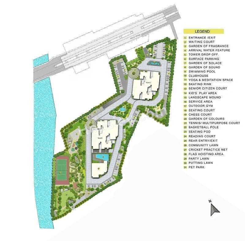 Purva Blubelle Floor Plan