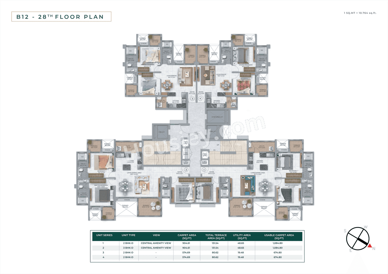 Purva Emerald Bay Floor plan 8