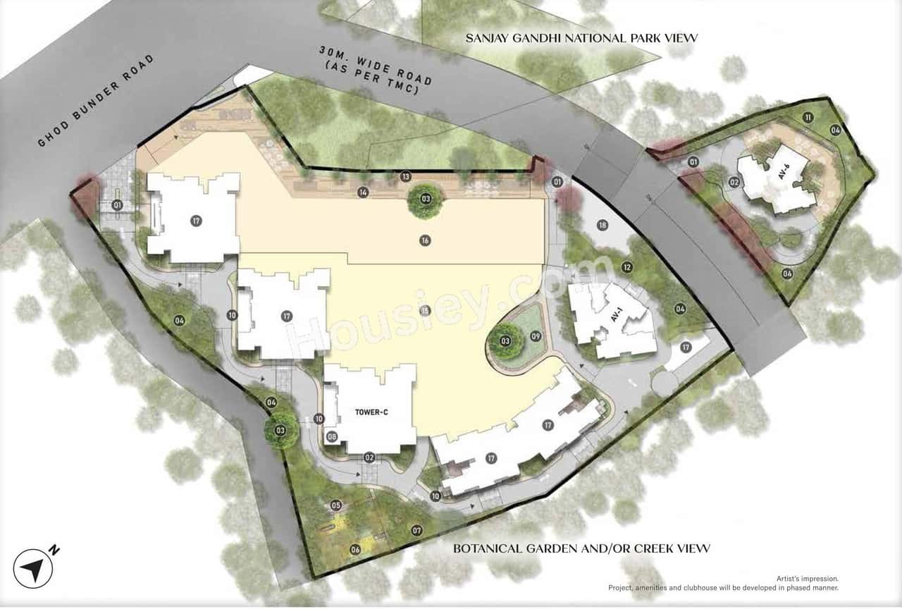 Purva Panorama Floor plan 1