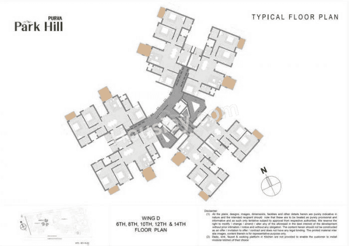 Purva Park Hill Floor plan 2