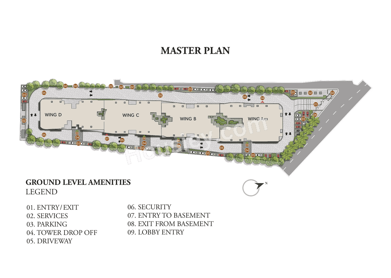 Purva Somerset House Floor plan 1
