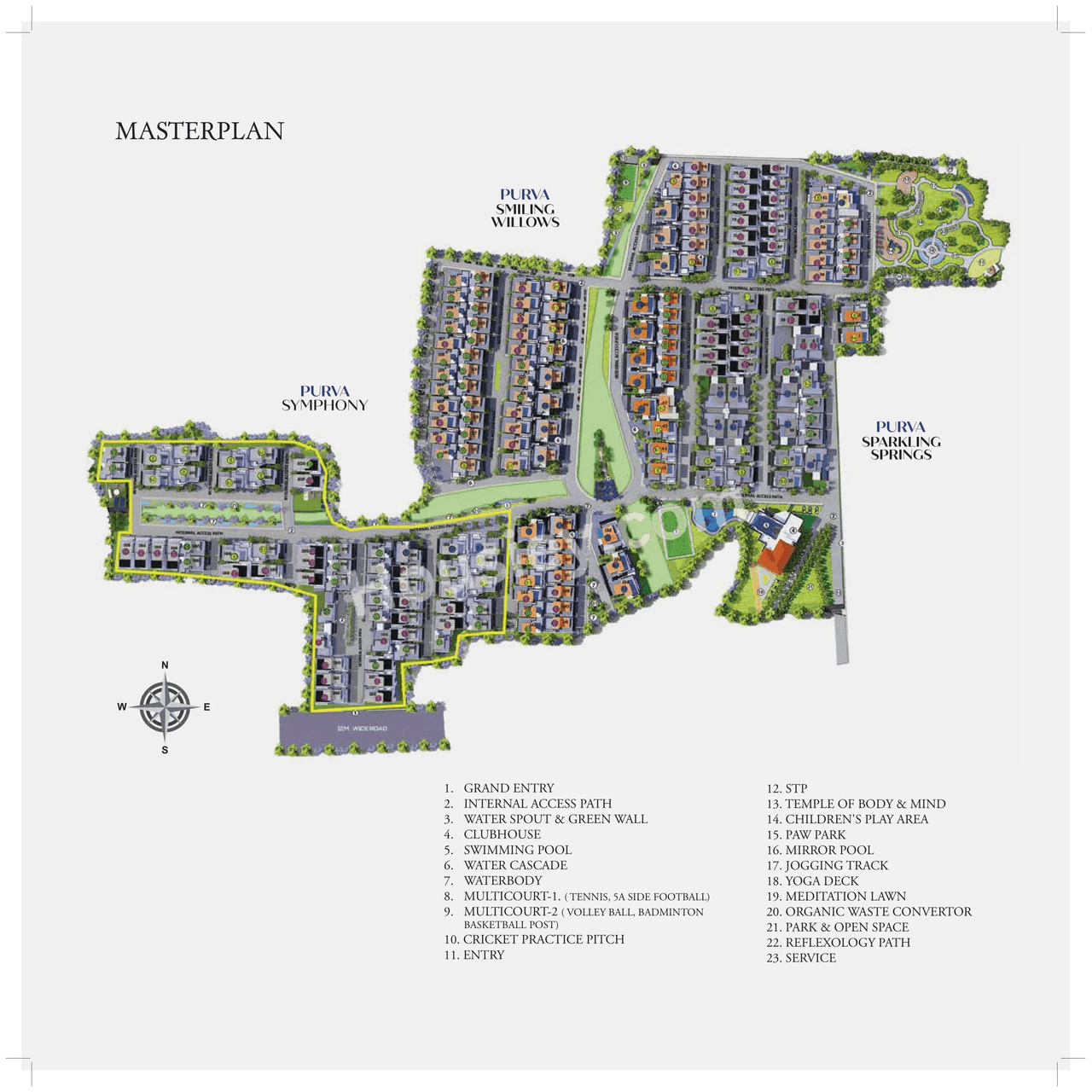 Purva Symphony Floor Plan