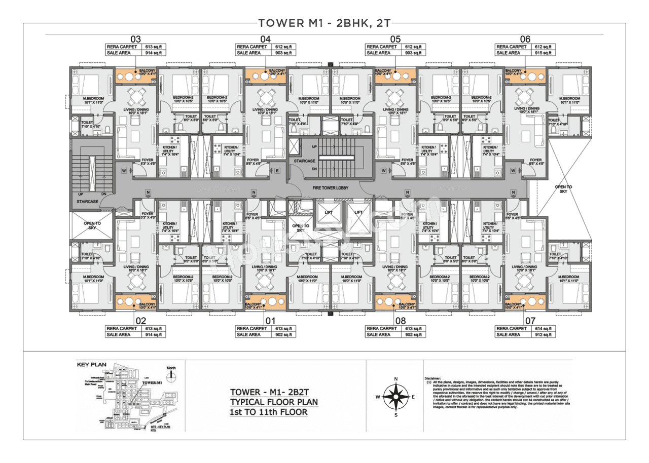 Purva Windermere Floor plan 3