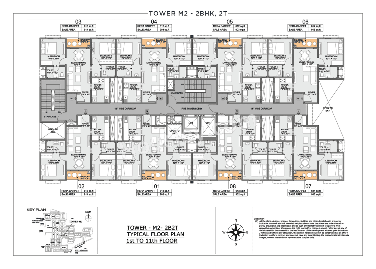 Purva Windermere Floor plan 4