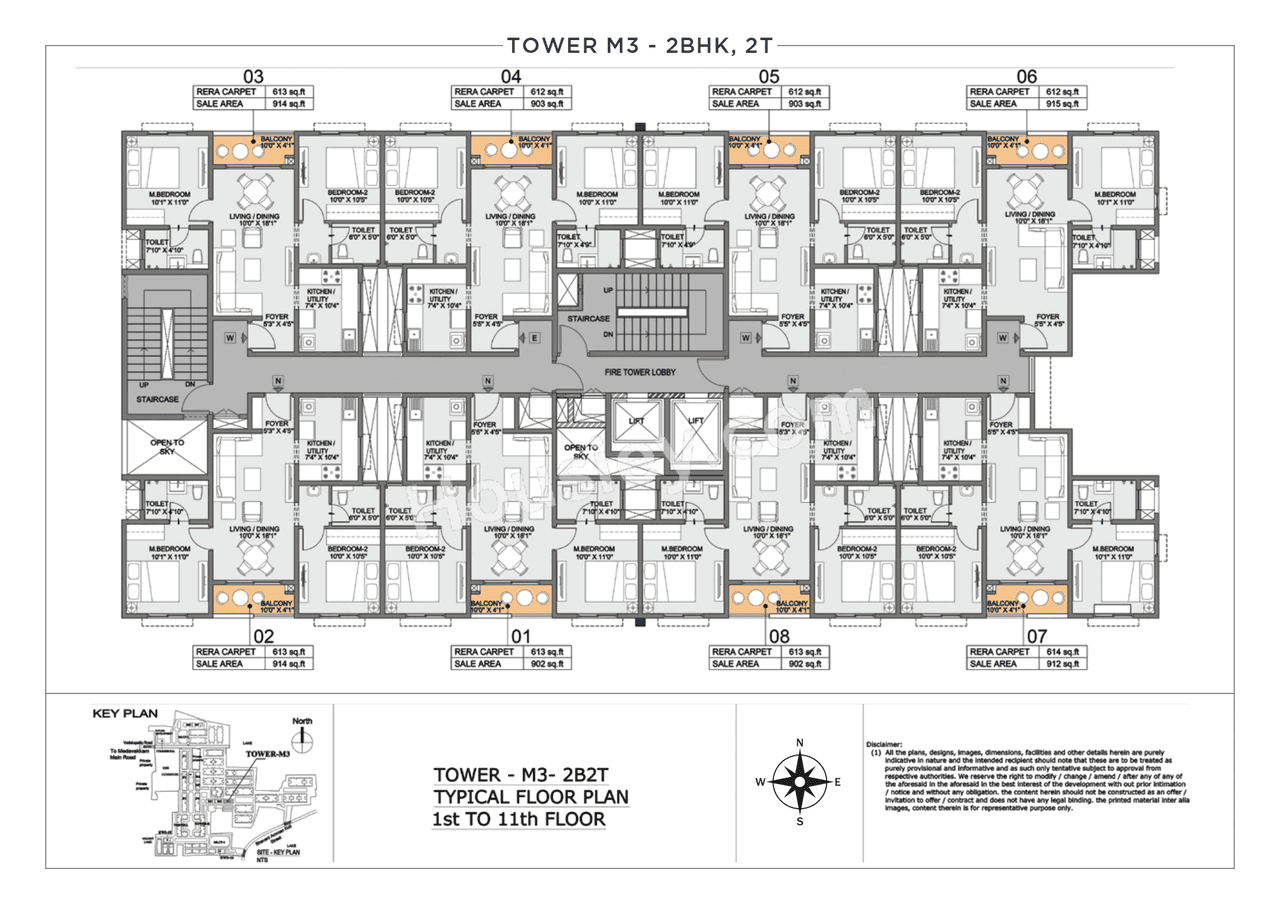 Purva Windermere Floor plan 5