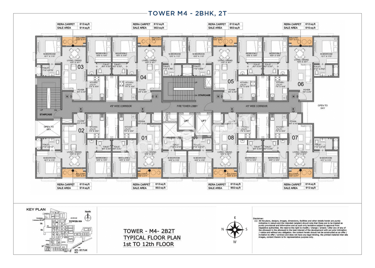 Purva Windermere Floor plan 6