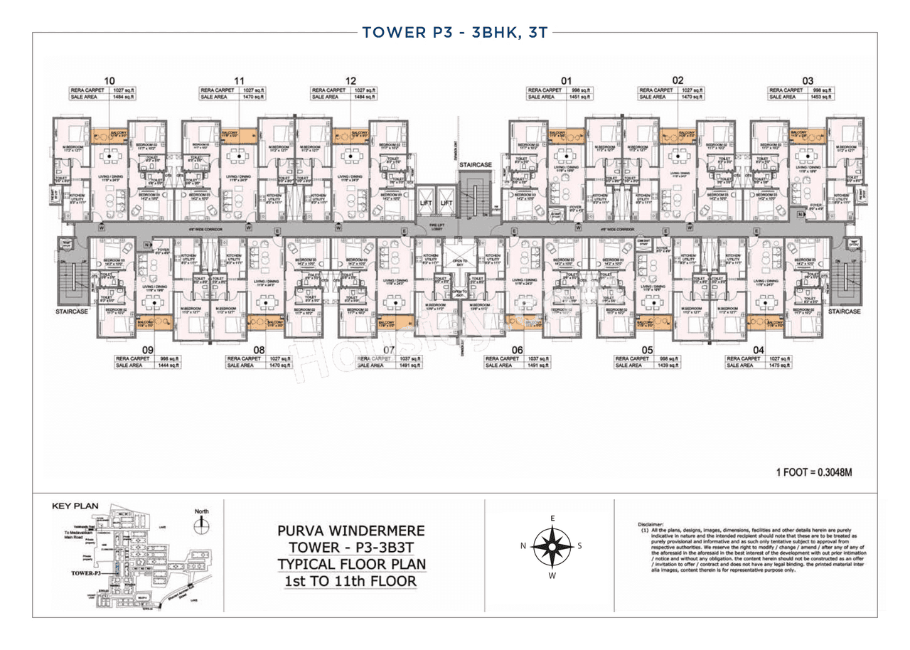 Purva Windermere Floor plan 8