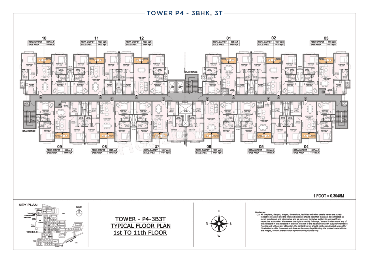 Purva Windermere Floor plan 9