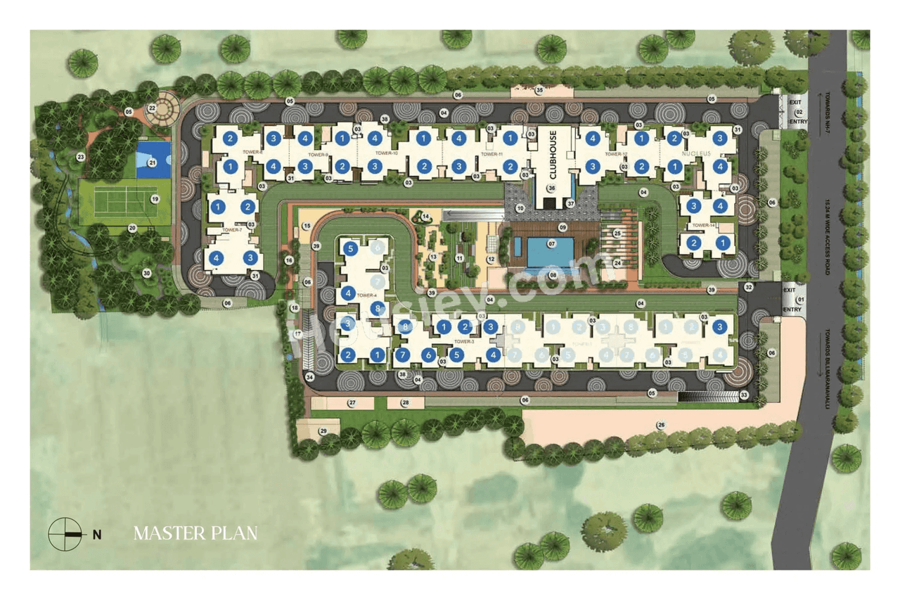 Purva Zenium Master Plan
