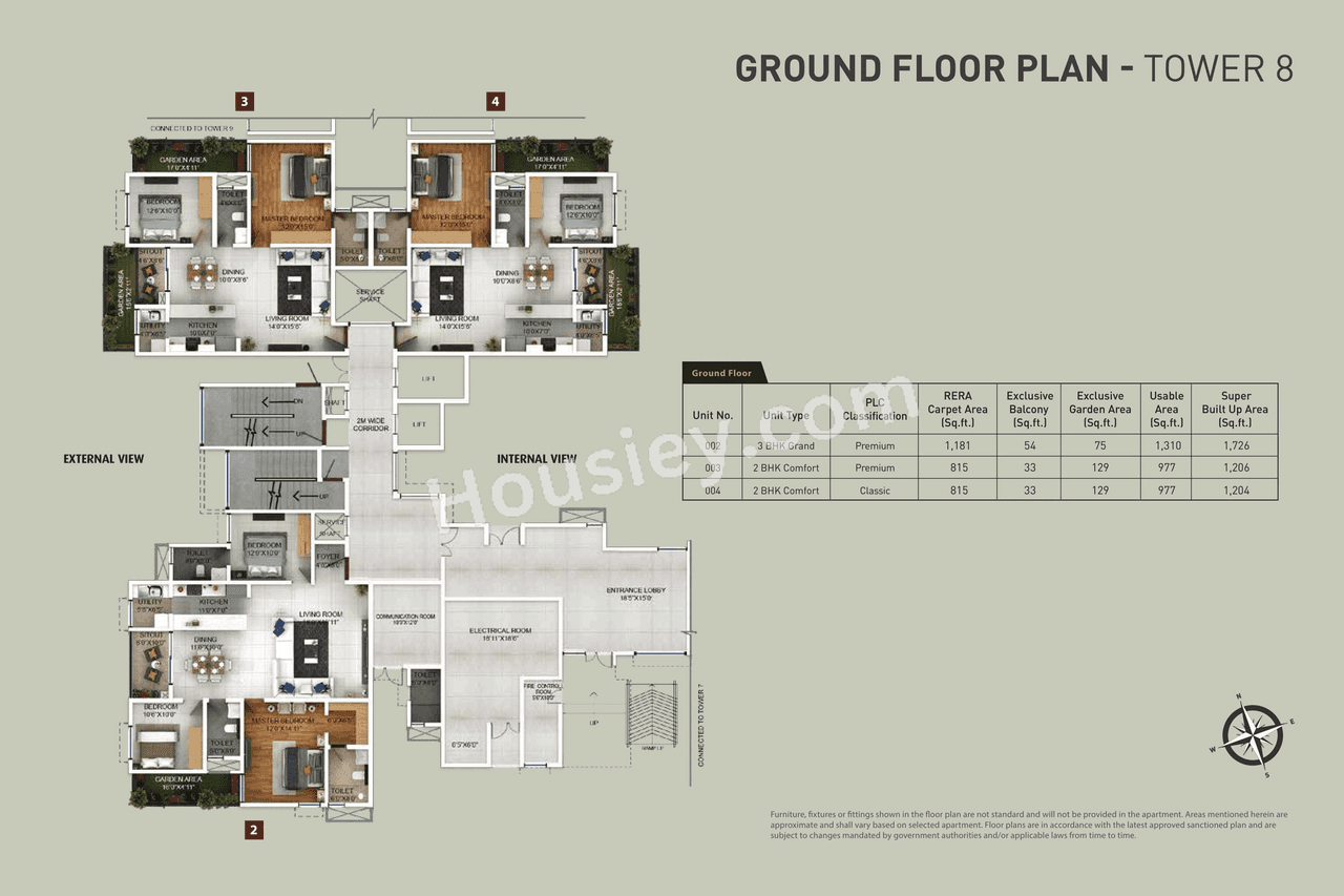 Purva Zenium Floor plan 4
