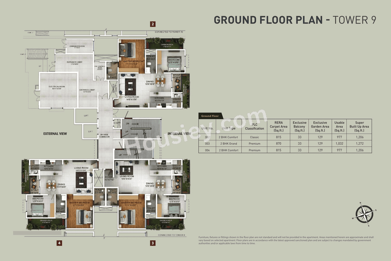 Purva Zenium Floor plan 6