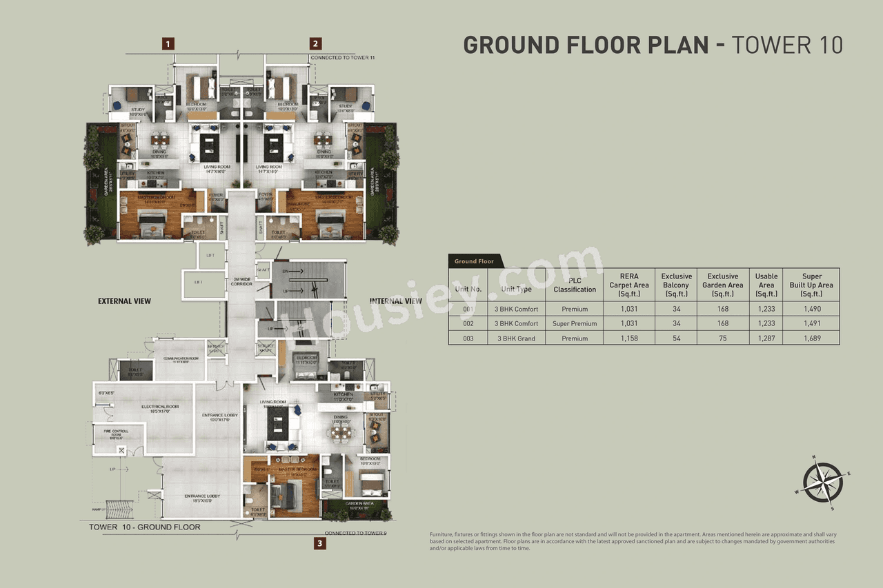 Purva Zenium Floor plan 8