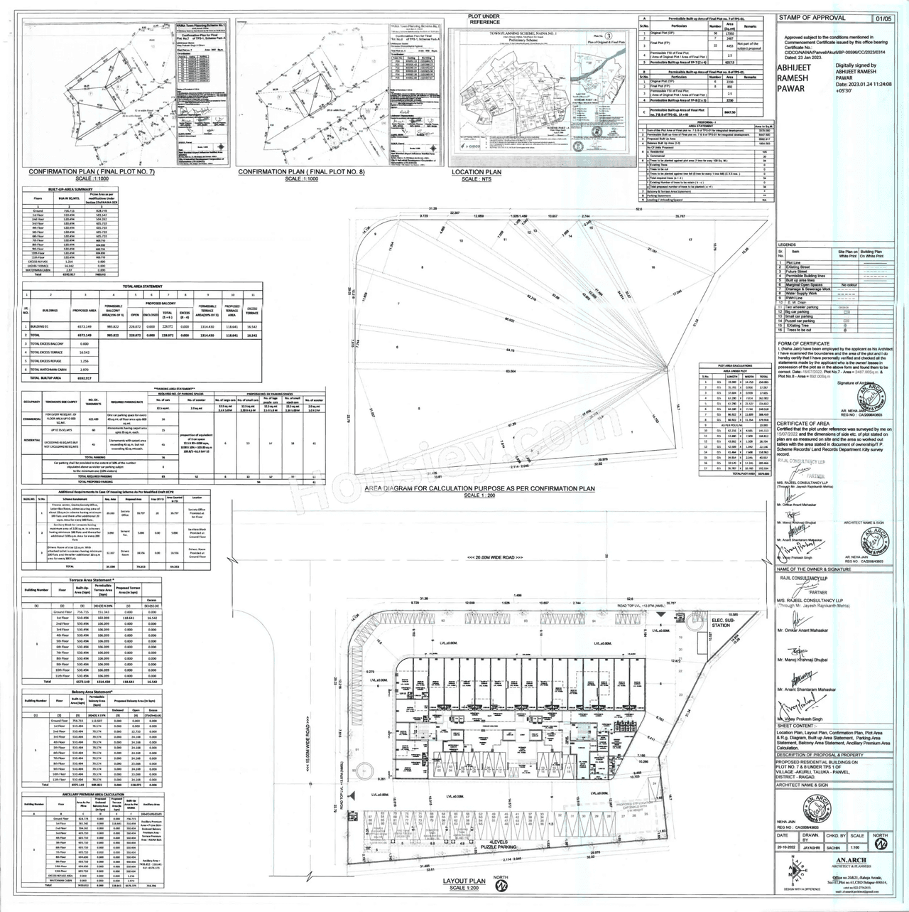 Qualcon Season Square Floor plan 4
