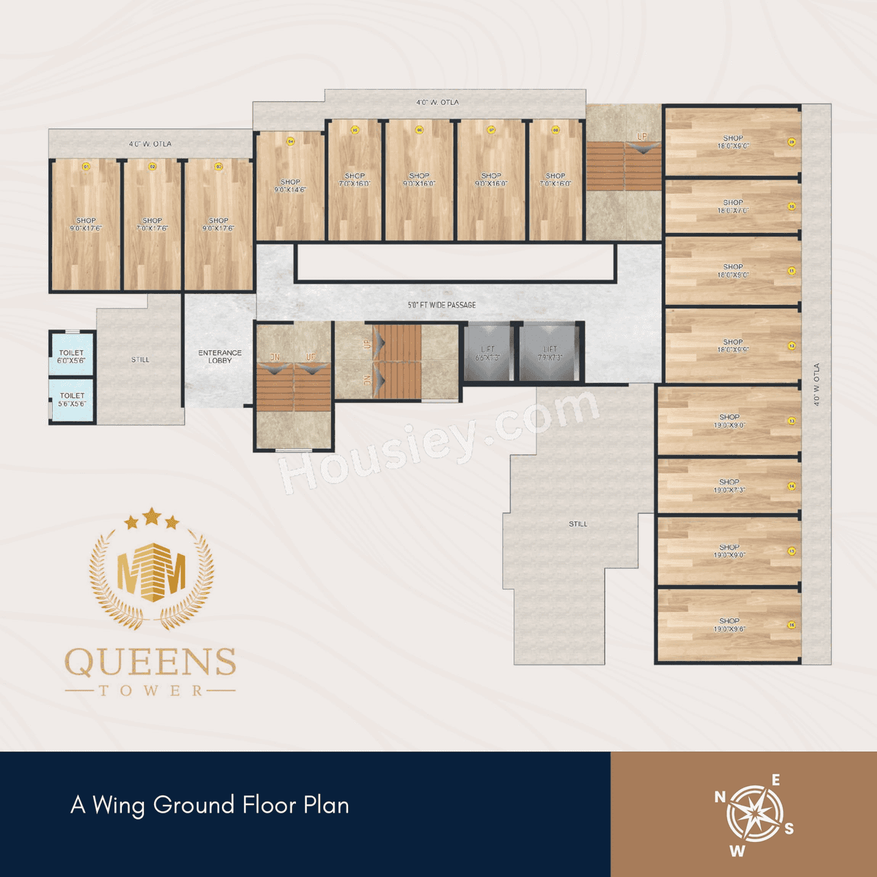 Queens Tower Phase 1 Floor plan 7