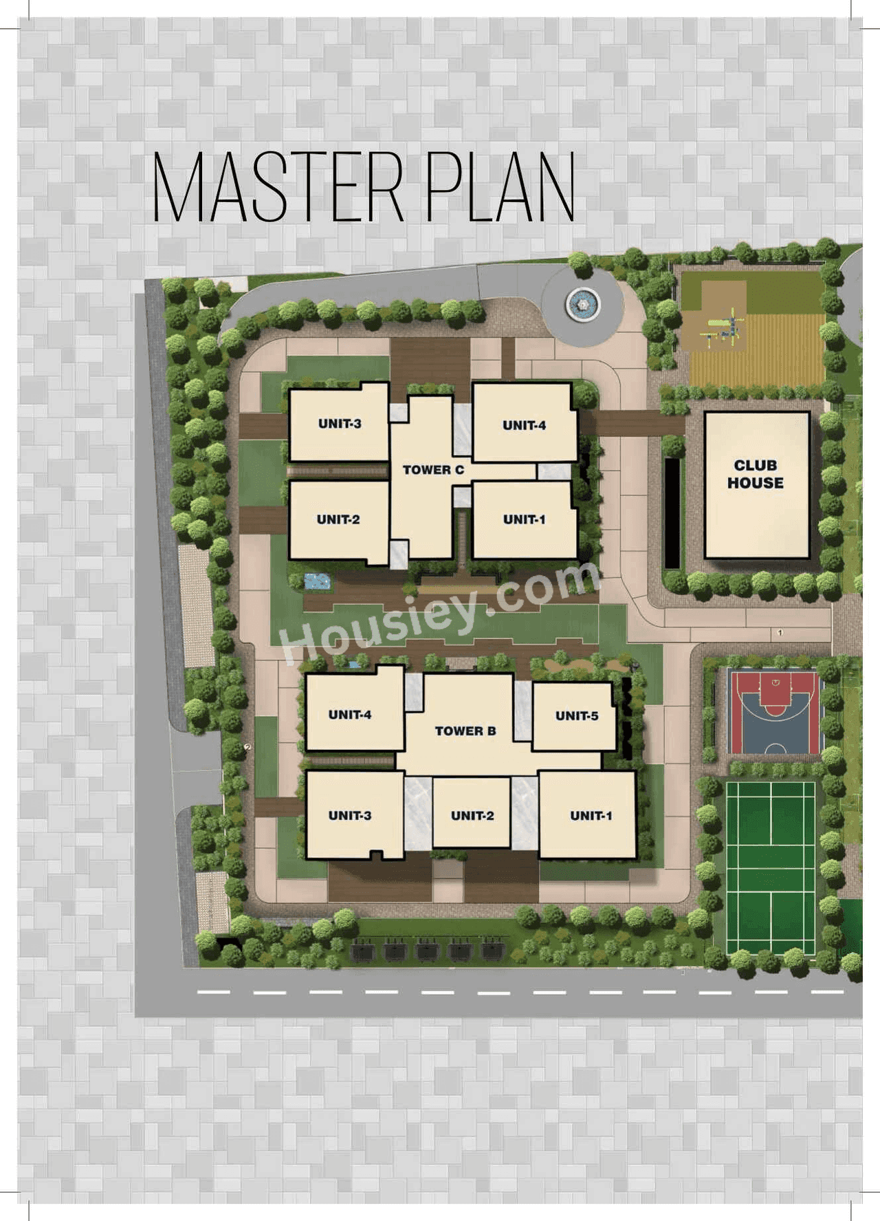 R One Diamond Towers Floor plan 1