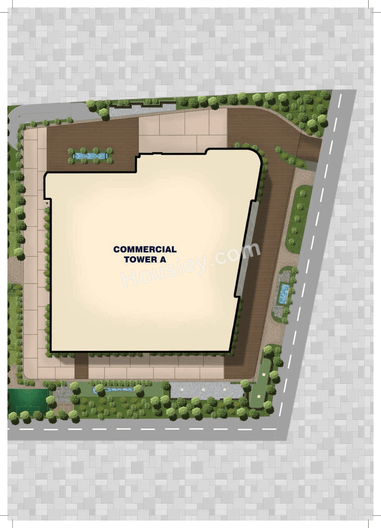 R One Diamond Towers Floor plan 2